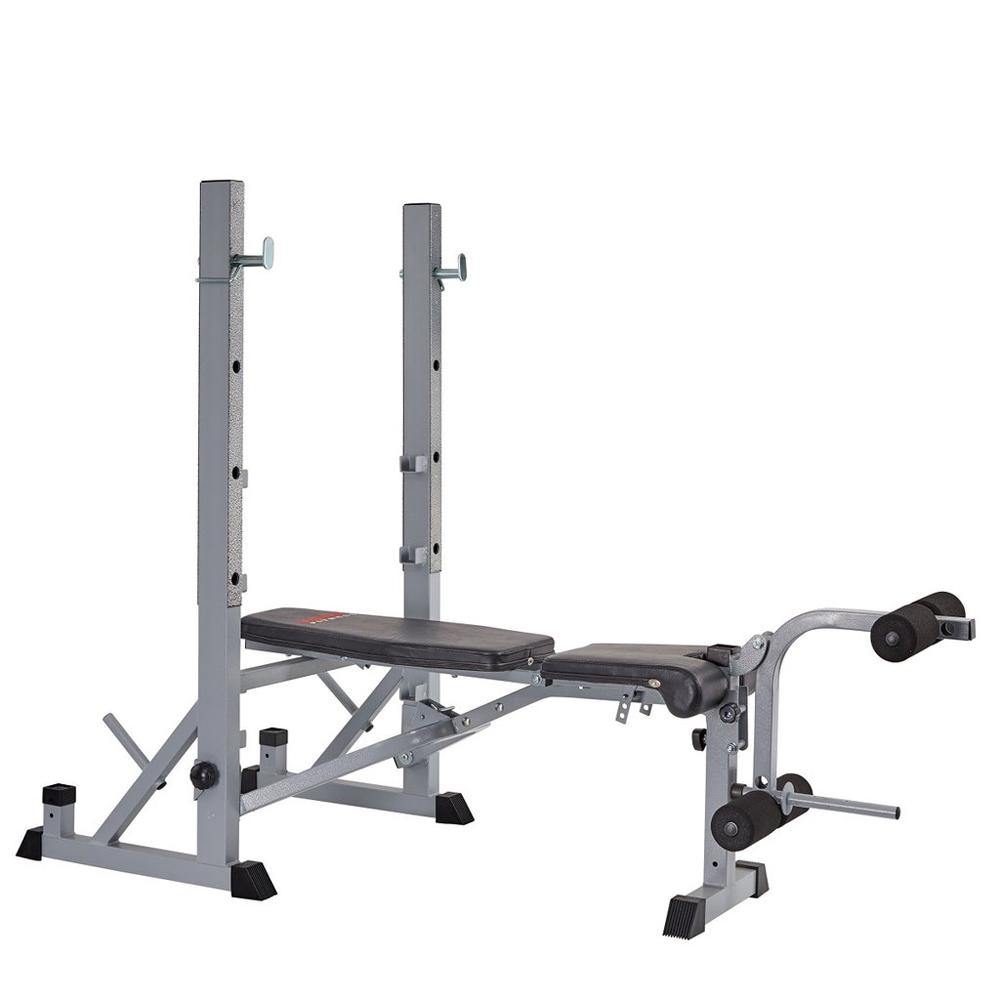 York 540 Heavy Duty Folding Barbell Bench & Squat Rack