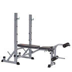 York 540 Heavy Duty Folding Barbell Bench & Squat Rack