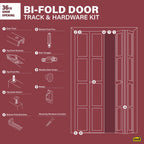 Track & Hardware Kit for Bi-fold Door