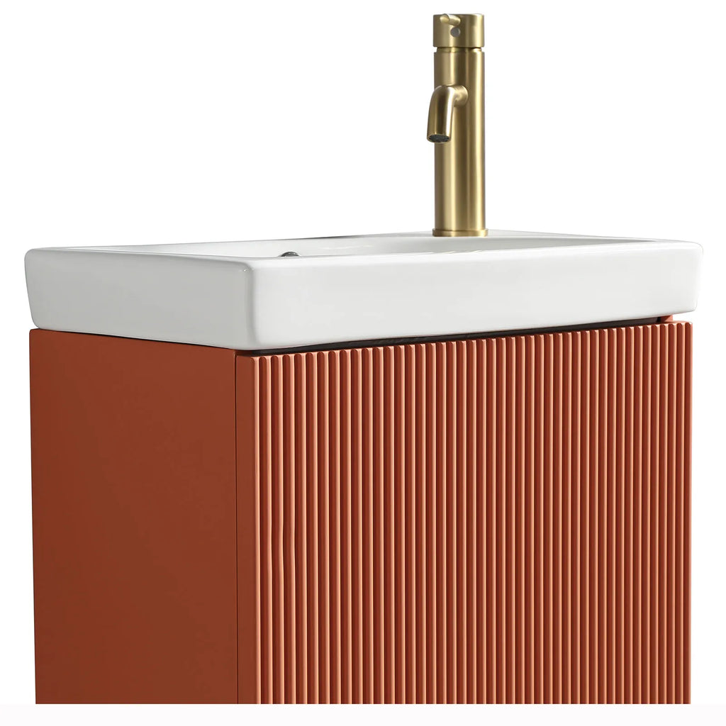 Astini Flauto 460mm Mini Cloakroom Vanity Unit