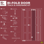 Track & Hardware Kit for Bi-fold Door