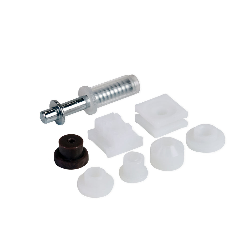 Top Pivot Pin and Roller Caps Hardware Repair Kit for Bi-fold Doors
