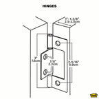 Hinges for Bi-fold Doors