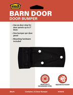 Heavy-Duty Door Bumper for Exterior Barn Doors
