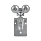 Flexible Roller Guide and Strap for Exterior Barn Doors