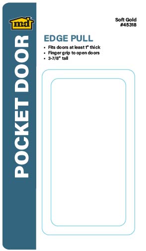 Edge Pull for Pocket Doors