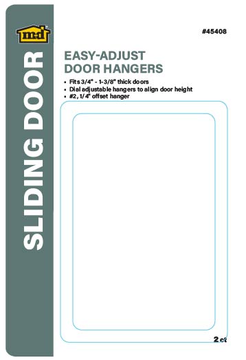 Adjustable Roller Hangers for Sliding Doors
