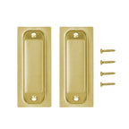 Flush Rectangle Pulls for Sliding Doors