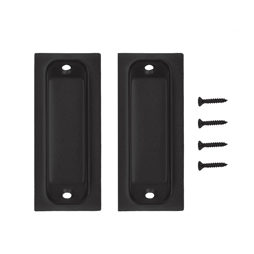 Flush Rectangle Pulls for Sliding Doors