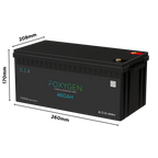 Foxygen 12V 460Ah LiFePO4 Lithium Leisure Battery with Bluetooth & Heating