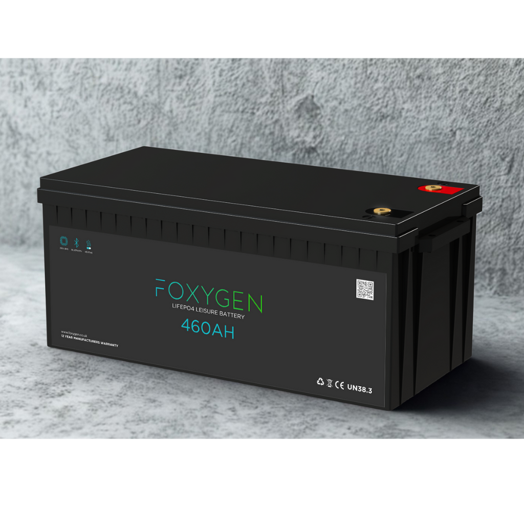 Foxygen 12V 460Ah LiFePO4 Lithium Leisure Battery with Bluetooth & Heating
