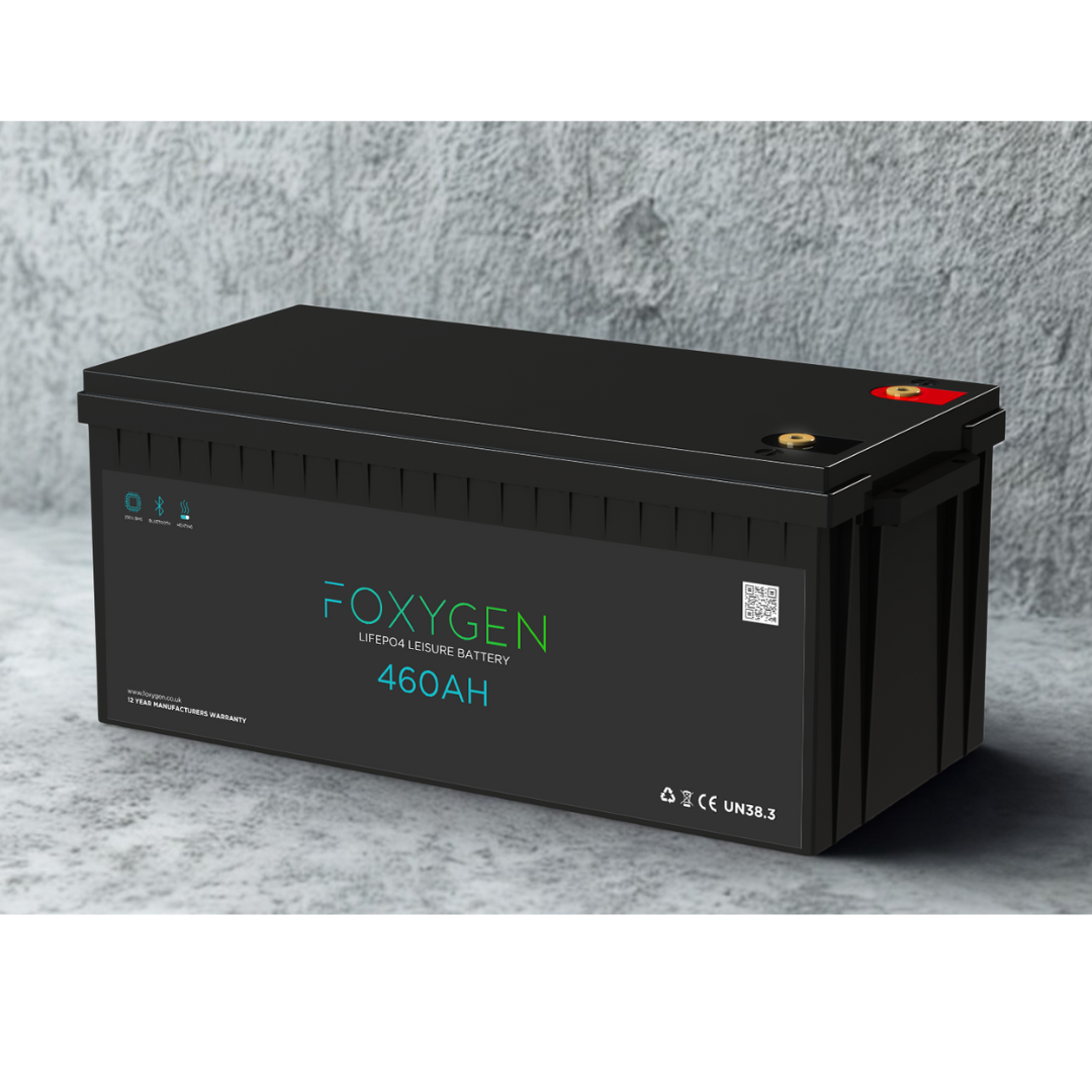 Foxygen 12V 460Ah LiFePO4 Lithium Leisure Battery with Bluetooth & Heating