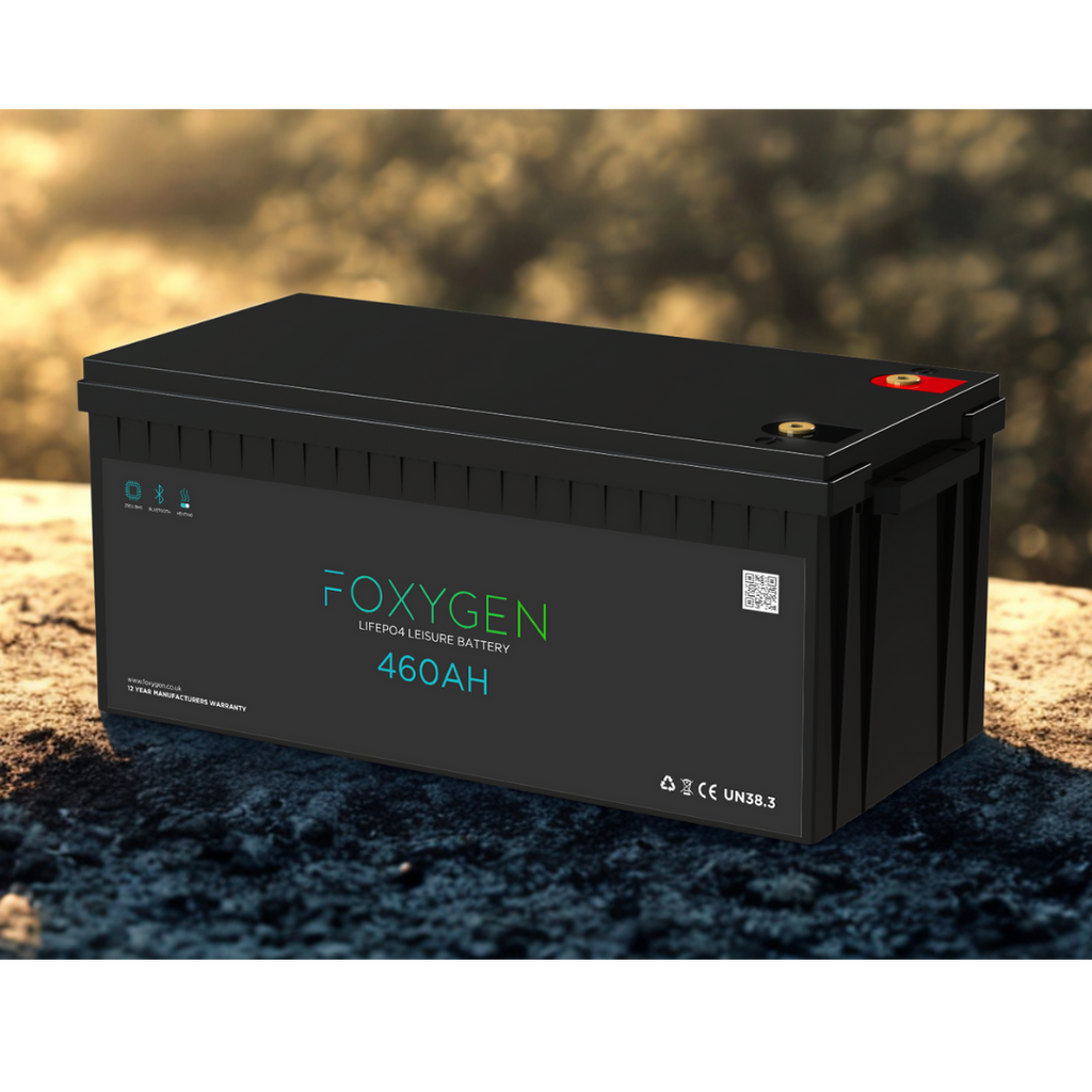 Foxygen 12V 460Ah LiFePO4 Lithium Leisure Battery with Bluetooth & Heating