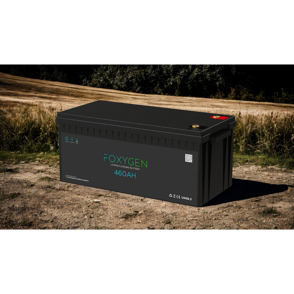 Foxygen 12V 460Ah LiFePO4 Lithium Leisure Battery with Bluetooth & Heating