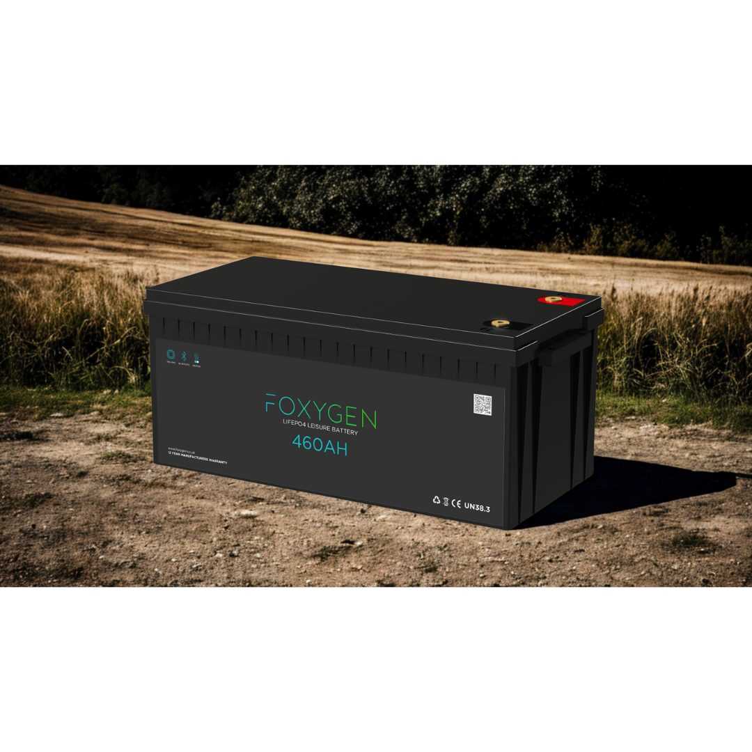 Foxygen 12V 460Ah LiFePO4 Lithium Leisure Battery with Bluetooth & Heating