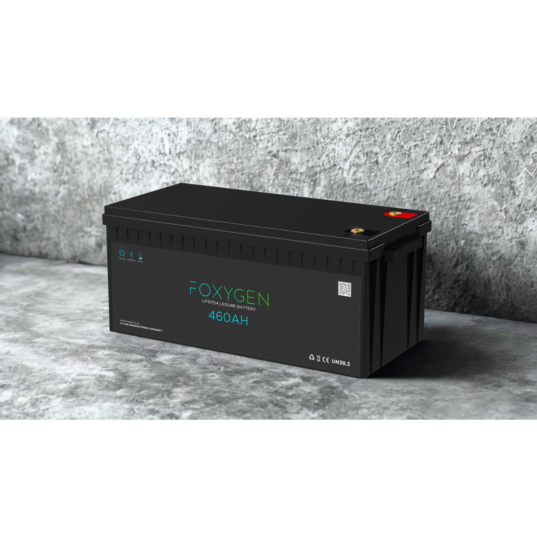 Foxygen 12V 460Ah LiFePO4 Lithium Leisure Battery with Bluetooth & Heating