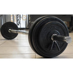 Muscle Motion 46.5kg Rubber Standard Barbell Set