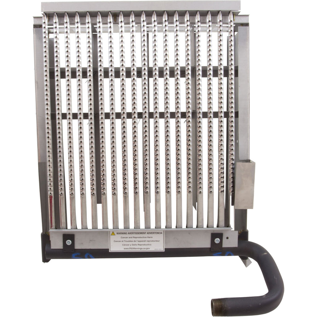 Raypak Burner Tray With Burners For Model 266A Pool Heater | 010392F