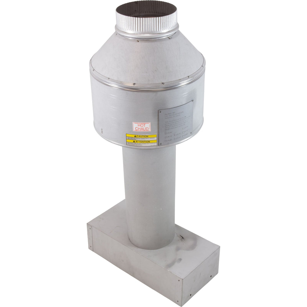 Drafthood w/ Adapter, Raypak 014358