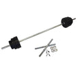 Muscle Motion 48kg Rubber Coated Standard Barbell Dumbbell Set