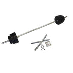 Muscle Motion 48kg Rubber Coated Standard Barbell Dumbbell Set