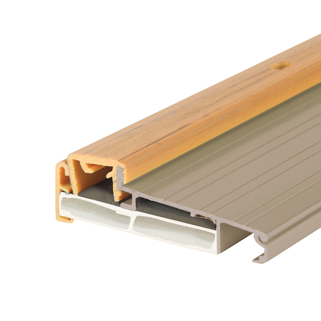 4-9/16 in. x 1-3/8 in. x 36 in. Adjustable Aluminum Thermal Break Threshold