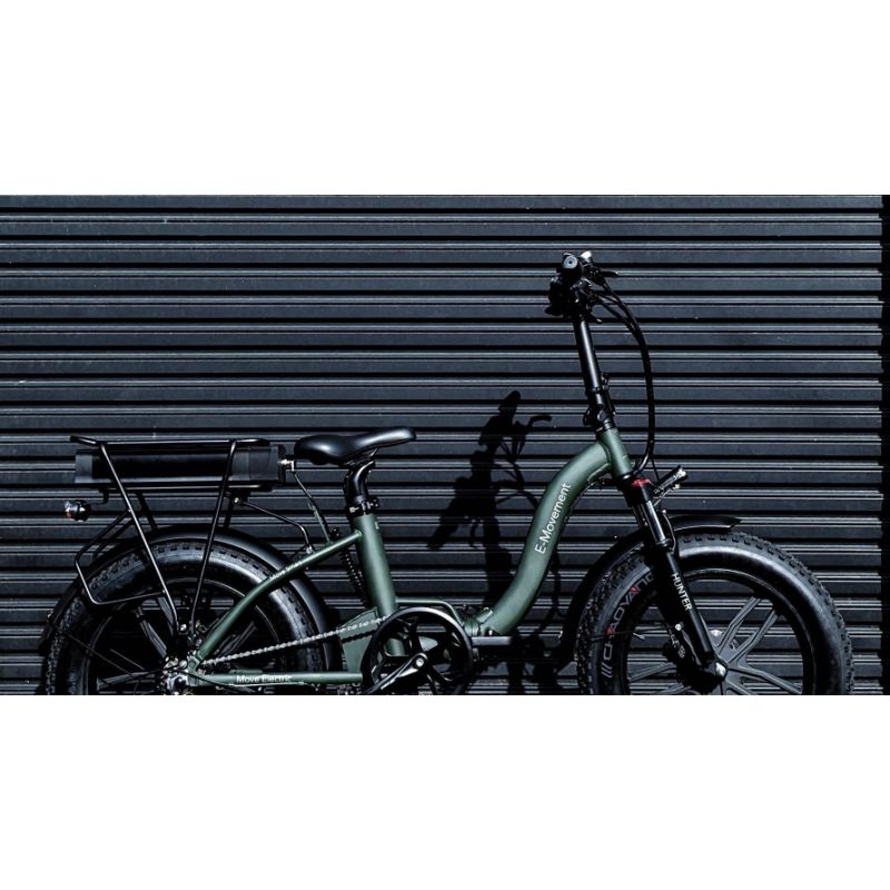 E-Movement Hunter Extreme Step-Through Folding Fat Tyre Electric Bike 250W