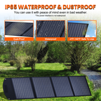 400W 12V Folding Solar Panel Blanket Mono Solar Mat