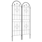 2-Pack 20" x 71" Metal Garden Trellis with Arrow Design