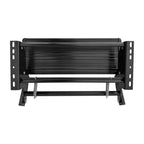 BLACK Single 12v BLUE LED Manual Caravan Rv Motor Home Step