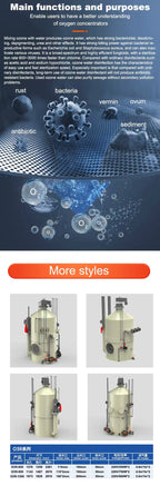 Aquadream Industrial Ozone Mixing System & Ozone Tower-High-Capacity Advanced Mass Transfer System