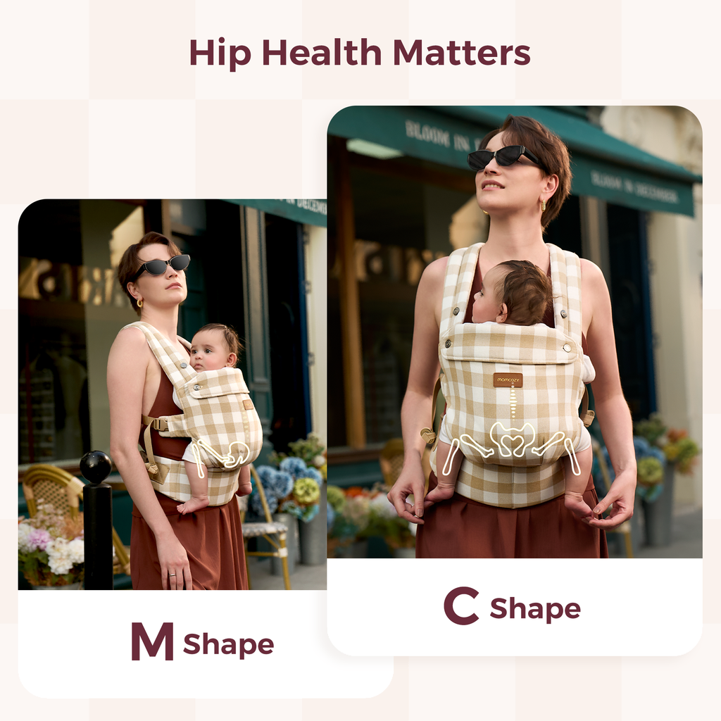 GentleTouch Cotton-Linen Ergonomic Baby Carrier