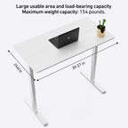 DeerRun®Electric Standing Desk, 39 x 23 Inches Height Adjustable