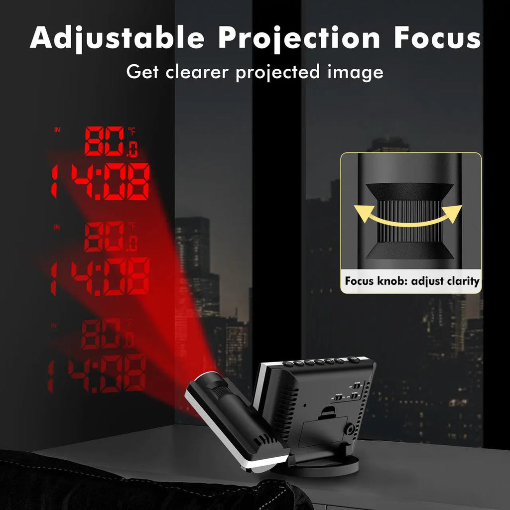 Dr. Prepare Projection Alarm Clock 005
