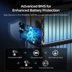 12V 300Ah Deep Cycle Lithium Iron Phosphate Battery w/Self-Heating | Core Series
