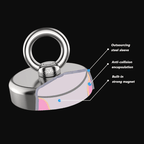 Magnet Fishing Neodymium Magnet 120mm- 480kg Pull