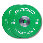 Rapid Motion Olympic Colour Bumper Plates Package 70/100/150kg set
