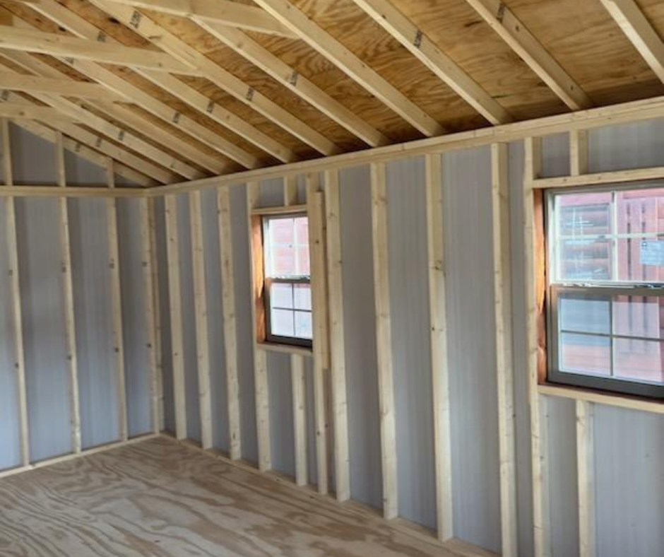 12' X 24' LOG FULTON CABIN - RUSTIC CEDAR