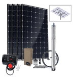 Grundfos 3 sqf-2 Pre-designed SQFlex Solar Water Pumping Kit | 2.6 to 3 gpm | 35 to 395 feet lift