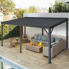 10'x16' Hardtop Wall Mounted Gazebo