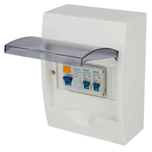 Skyenergi Caravan & Motorhome Consumer Box 25A RCD inc 20A MCB
