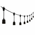 4lite Festoon Outdoor String Light E27 Screw Lamp Holders (Bulbs Not Included) - Maplin