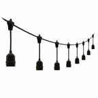 4lite Festoon Outdoor String Light E27 Screw Lamp Holders (Bulbs Not Included) - Maplin