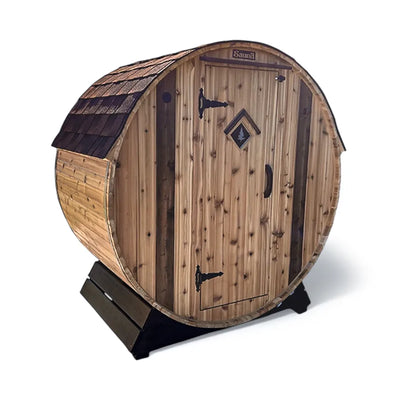 2 Person Cedar Barrel Sauna 6′ x 4′