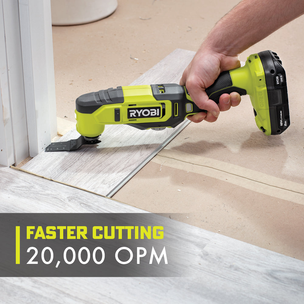 Open Box -  RYOBI ONE+ 18V Cordless Multi-Tool (Tool Only)