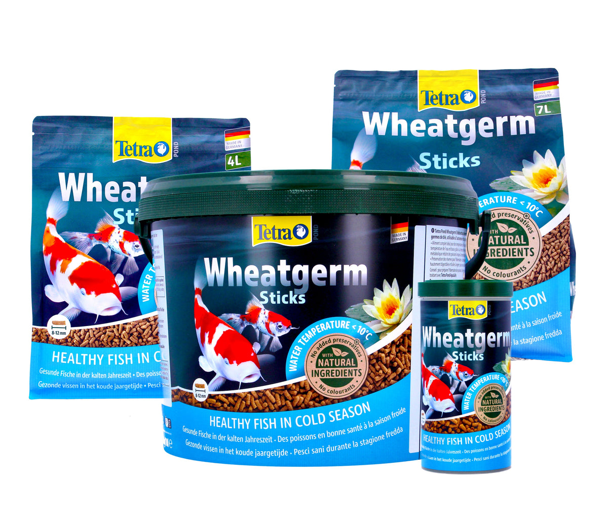 Tetra Pond Wheatgerm Sticks: Cold Weather Fish Food