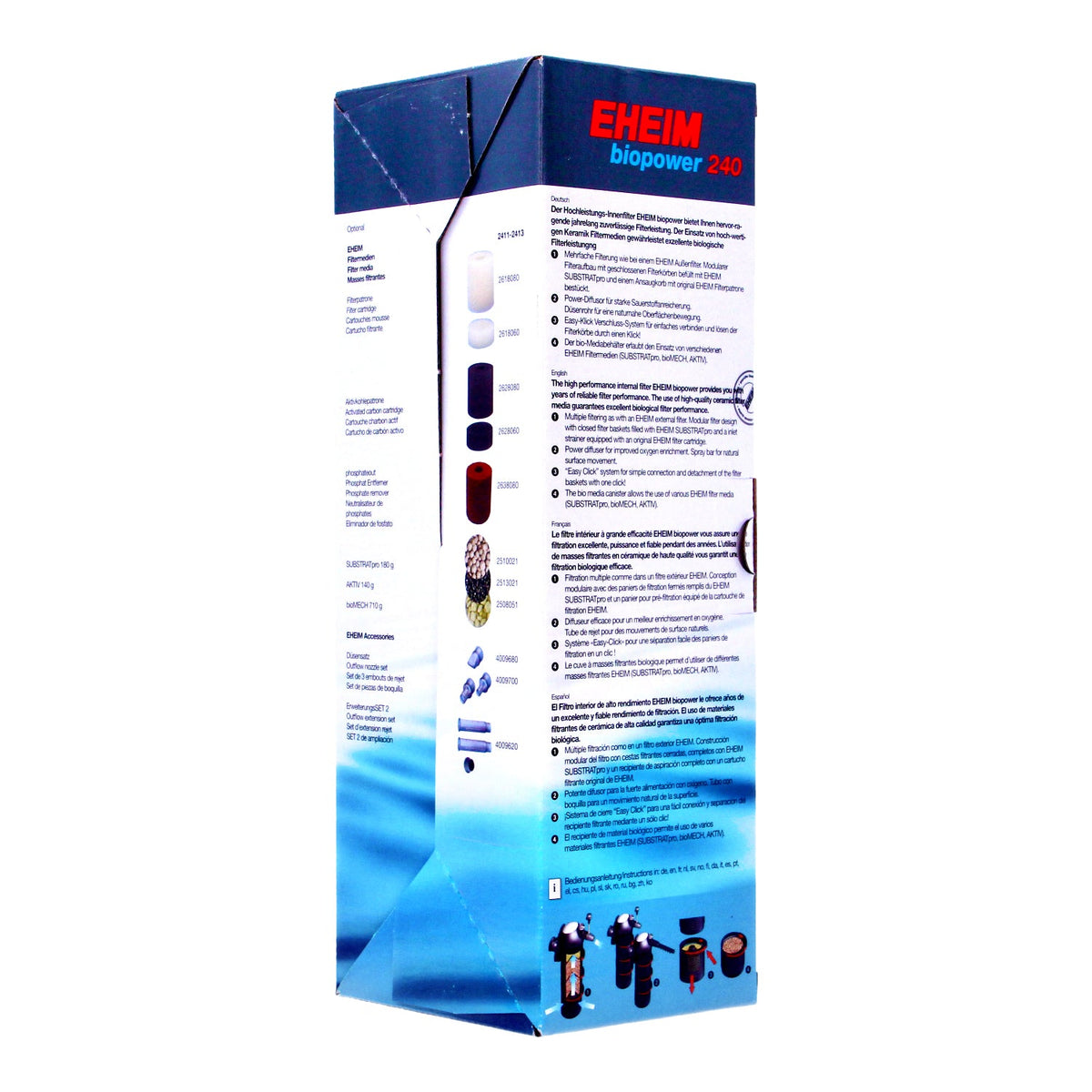 EHEIM BioPower 240 Internal Aquarium Filter 160-240L