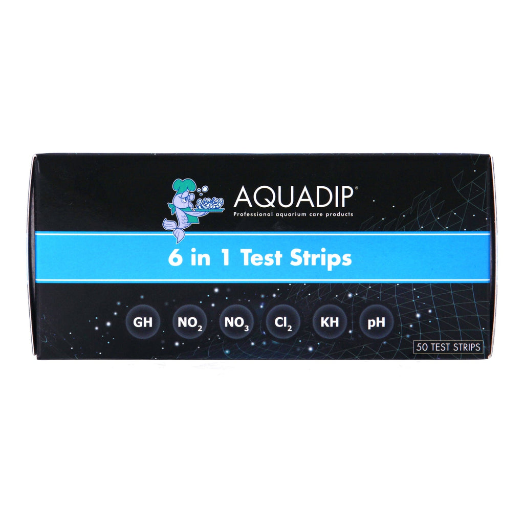 Aquadip 6-in-1 Pond & Aquarium Water Test Strips - 50 Pack