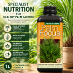 Palm Tree Fertiliser Feed For Healthy Vigorous Growth 1000 ml Palm Focus Garden