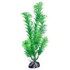 Green Plastic Aquarium Decoration Plants 20cm (Pack of 6) (Reward)